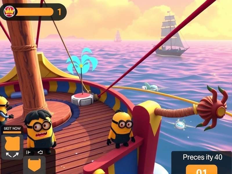 Minion Ocean Odyssey Game Screenshot